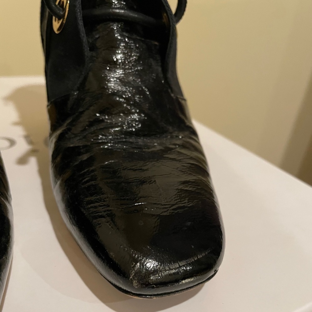 Dior Black Crinkled Boots - Picture 12 of 15